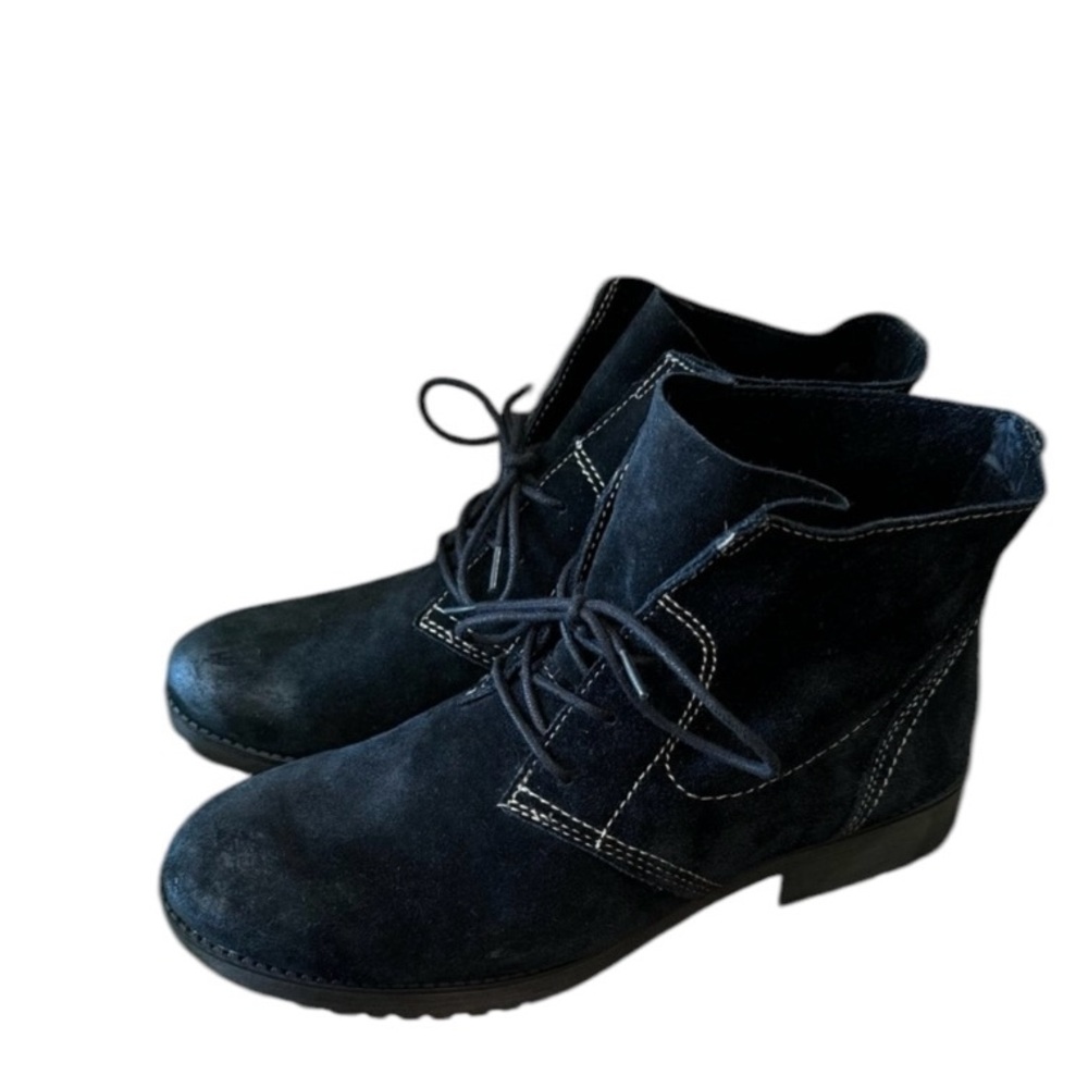 Naturalizer N5 Comfort Black Suede Booties Size 8.5M